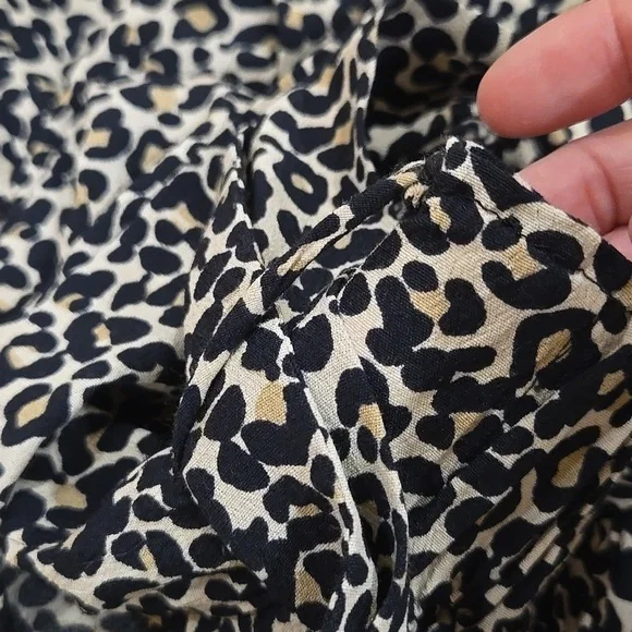 Sezane Elie Leipard Skirt, Flowy Pattern, EUC, 36, French Sophistication - Picture 8 of 10